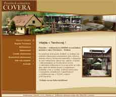 Web stránka Motela Covera, s.r.o.