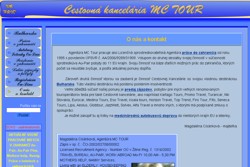 Web stránka MC Tour - Žilina