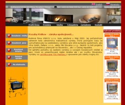 Web str�nka spolo�nosti Knikov, s.r.o.