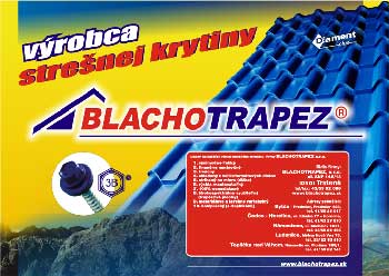 Web str�nka firmy BLACHOTRAPEZ