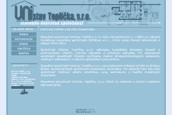 Web str�nka spolo�nosti Unistav